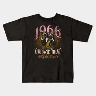 1966 GARAGE BEAT EXPLOSION for men Kids T-Shirt